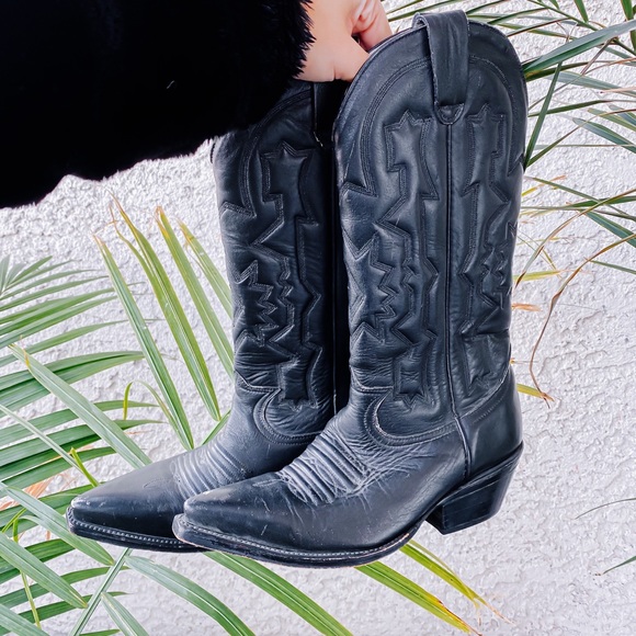 Sold Vintage Maraschino black western cowboy boots - Picture 14 of 14